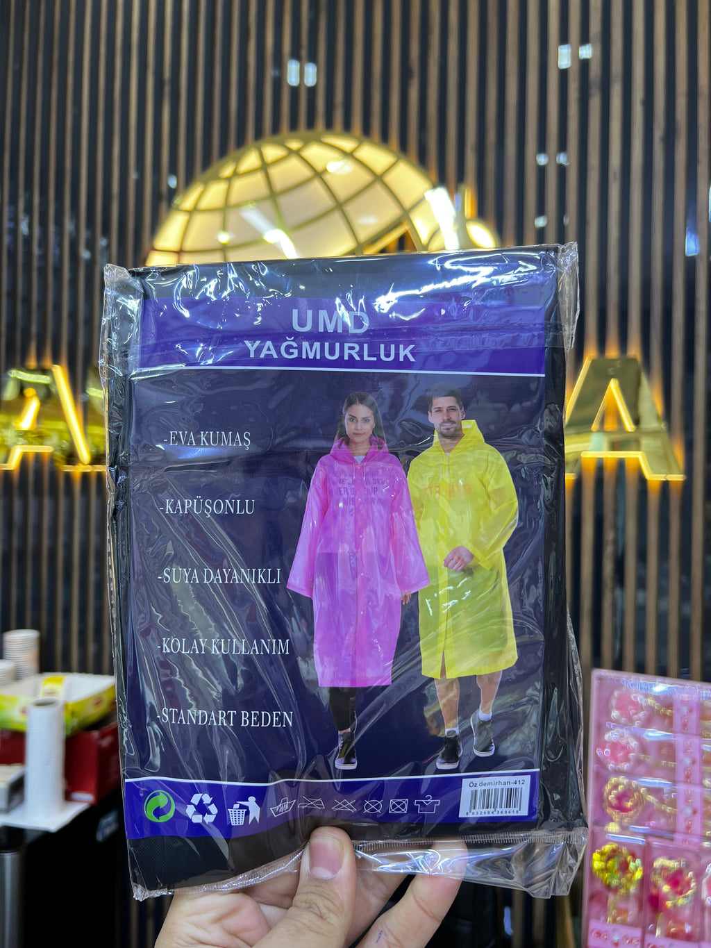 YAĞMURLUK EVA *120 ALV - 412