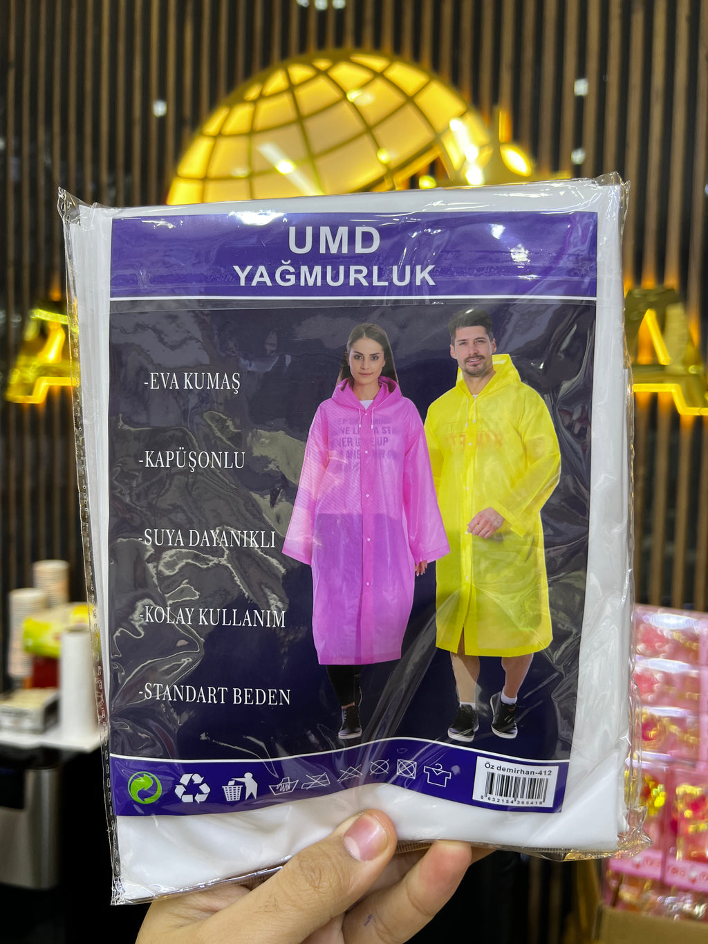 YAĞMURLUK EVA *120 ALV - 412