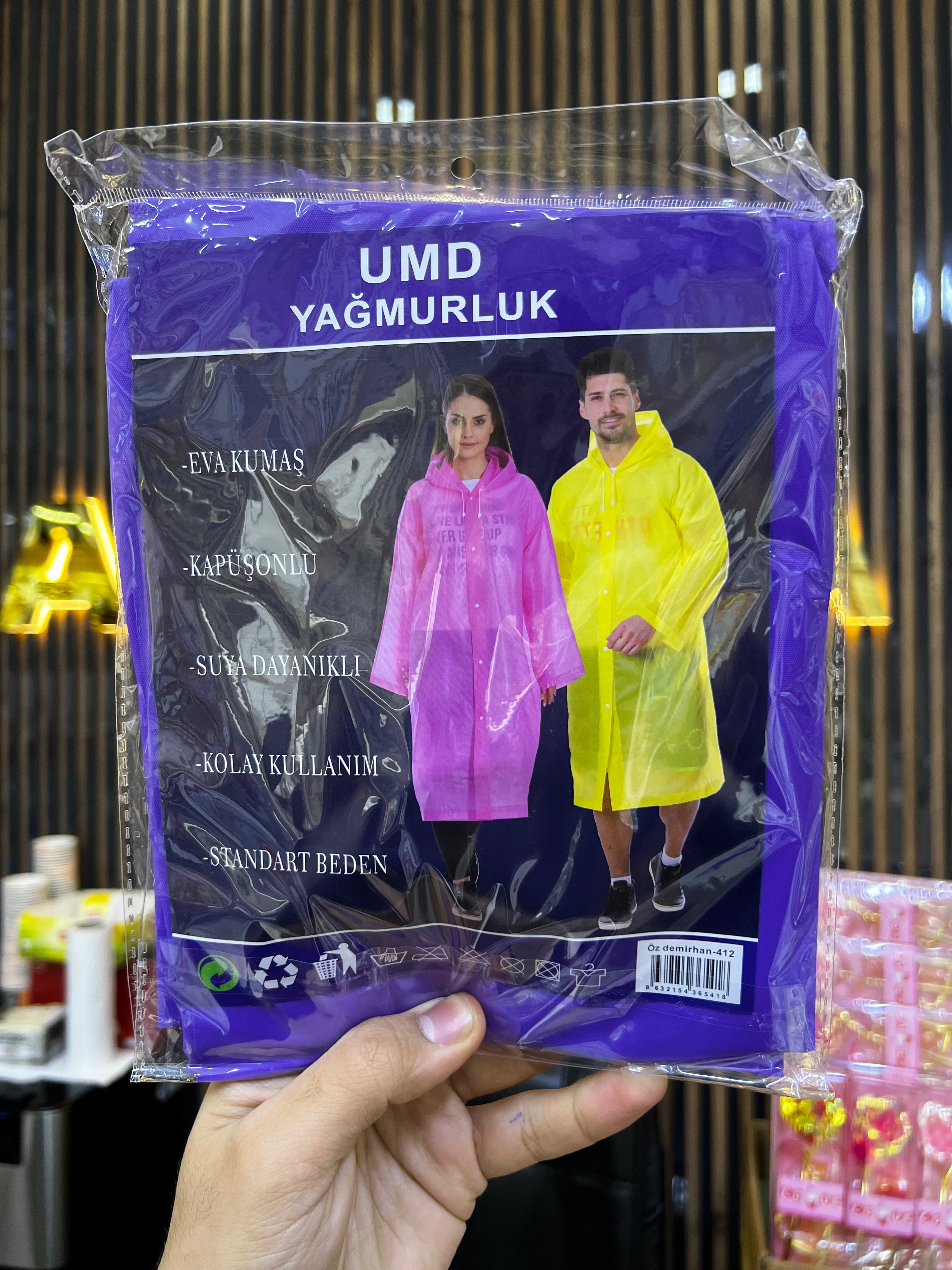 YAĞMURLUK EVA *120 ALV - 412