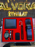 KOMBİN SET 7 PARÇA ÇELİK SAAT ALV-K 162