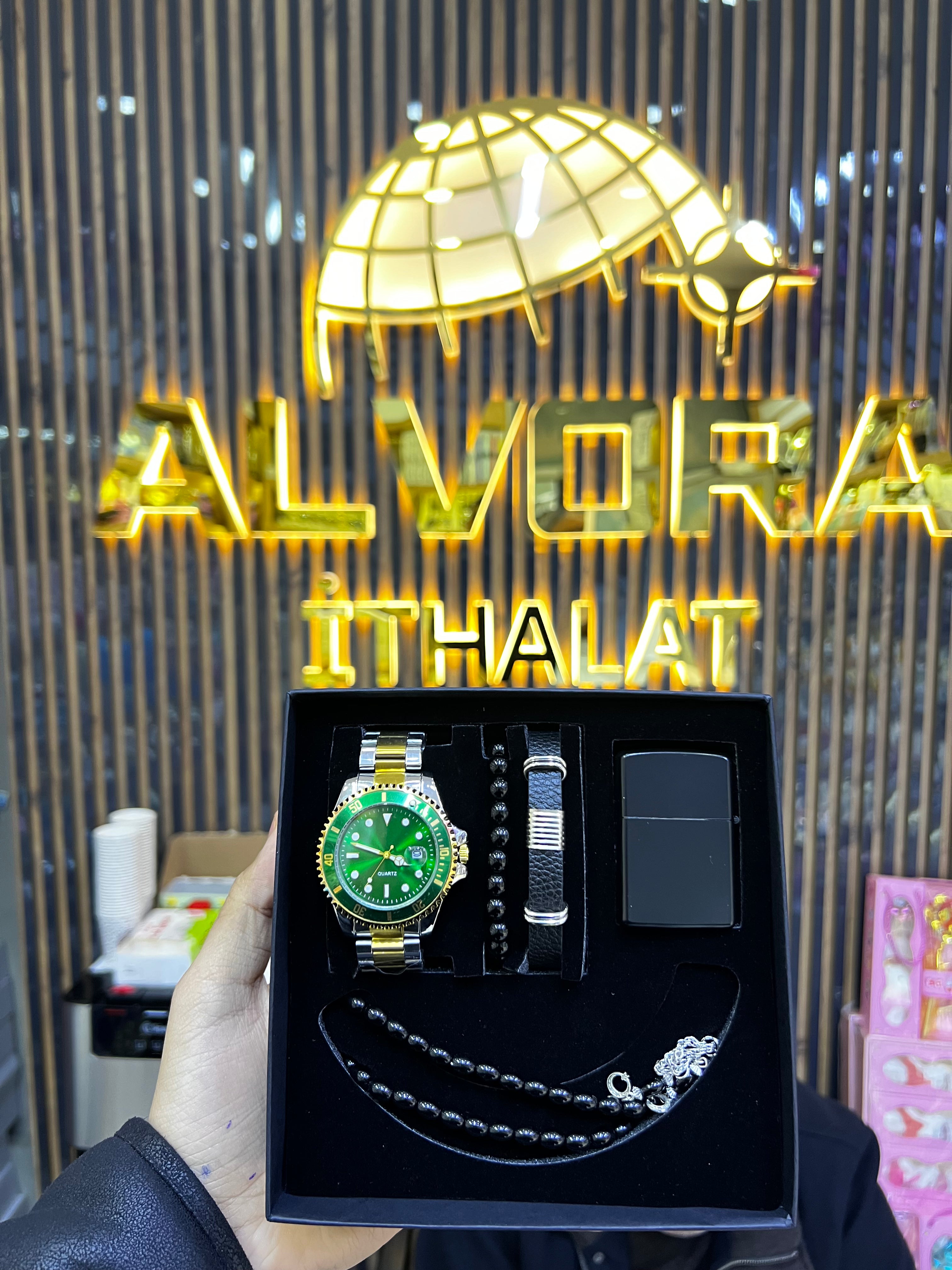 KOMBİN SET 5 PARÇA ÇELİK SAAT ALV-K 167