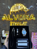 KOMBİN SET 5 PARÇA ÇELİK SAAT ALV-K 168