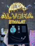 KOMBİN SET 5 PARÇA ÇELİK SAAT ALV-K 167