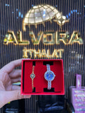 KOMBİN SET 2 PARÇA ÇELİK SAAT ALV-K 169