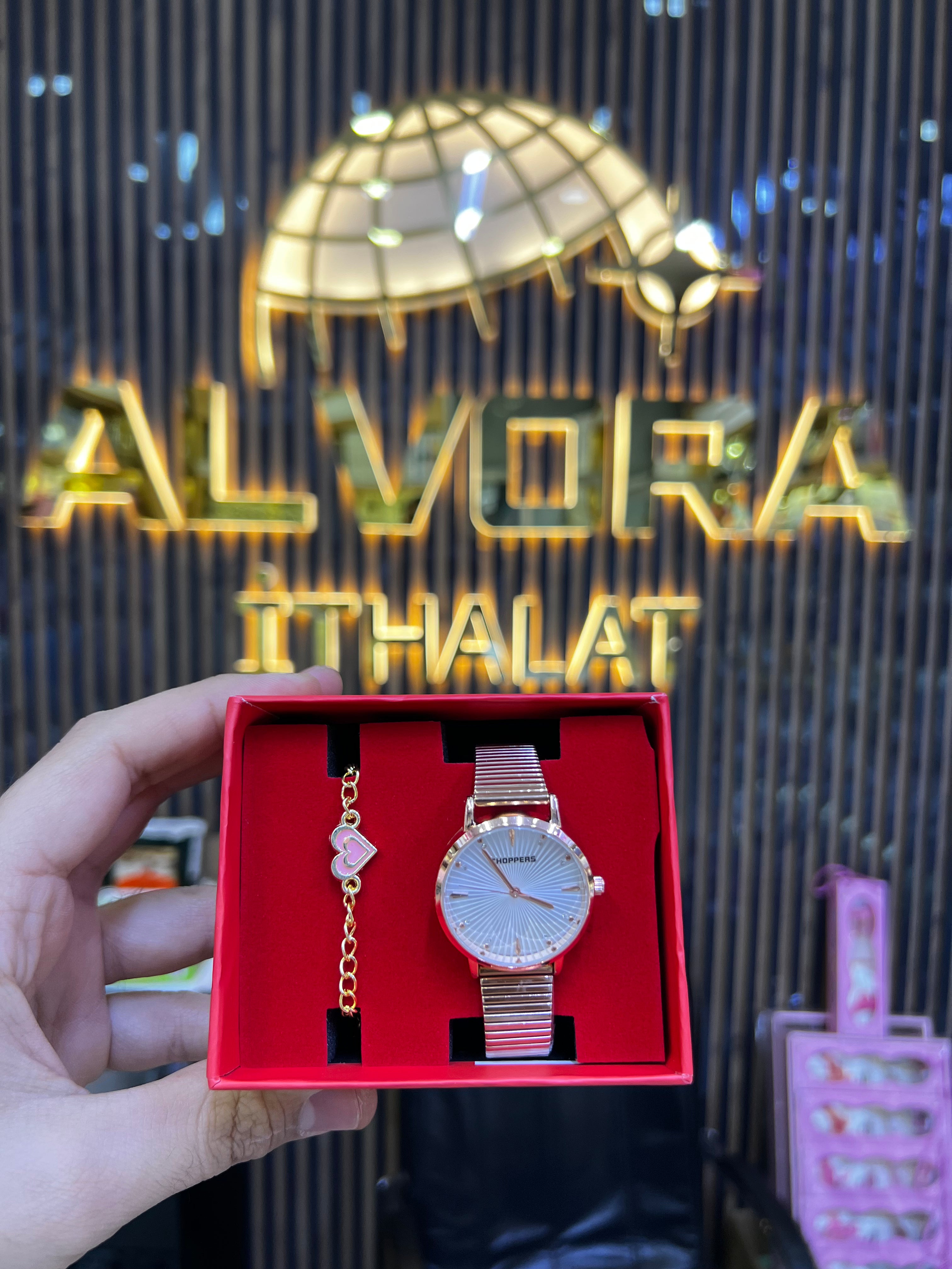 KOMBİN SET 2 PARÇA ÇELİK SAAT ALV-K 169