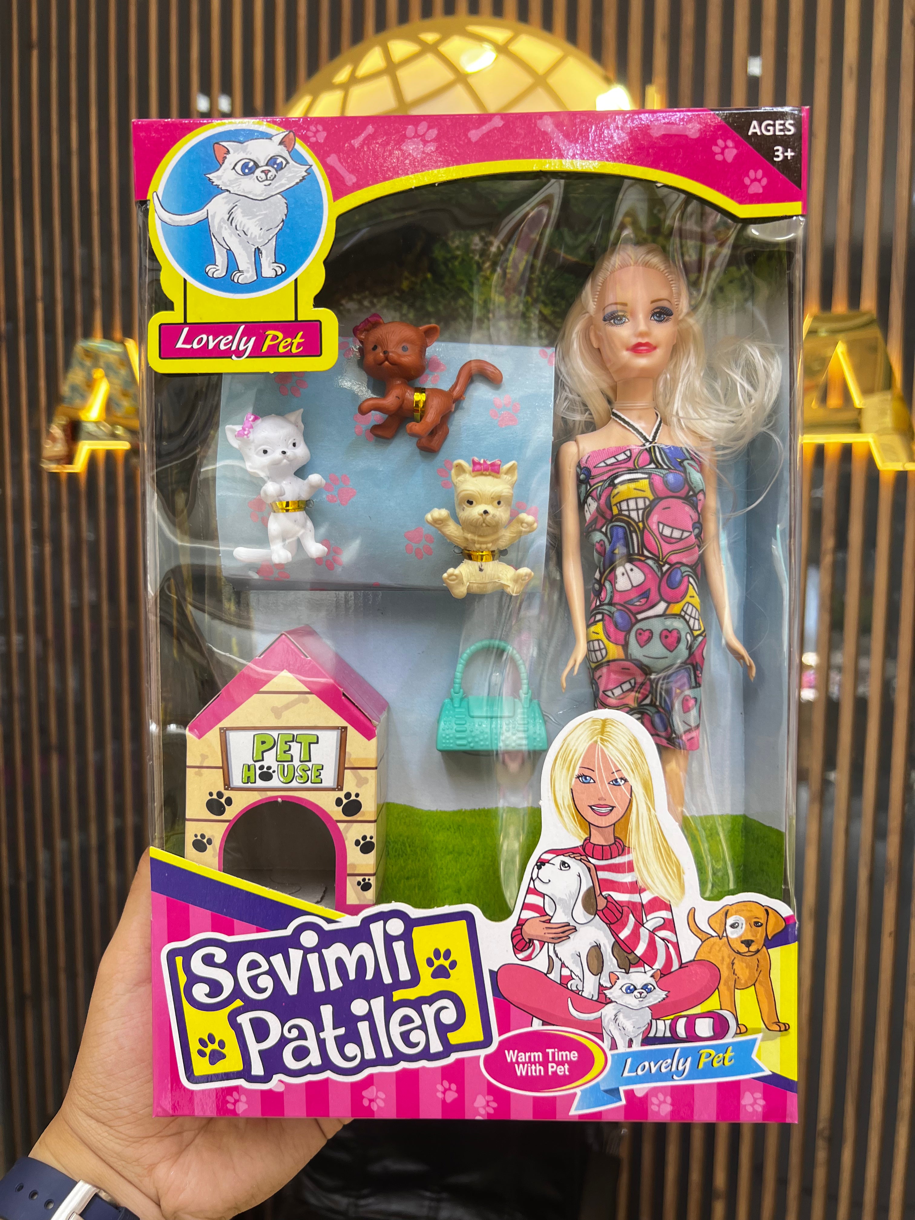SEVİMLİ PATİLER BEBEK SETİ ALV-144