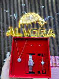 KOMBİN SET 5 PARÇA ÇELİK SAAT ALV-K 166