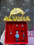 KOMBİN SET 5 PARÇA ÇELİK SAAT ALV-K 166