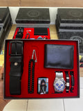 KOMBİN SET 7 PARÇA ÇELİK SAAT ALV-K 162