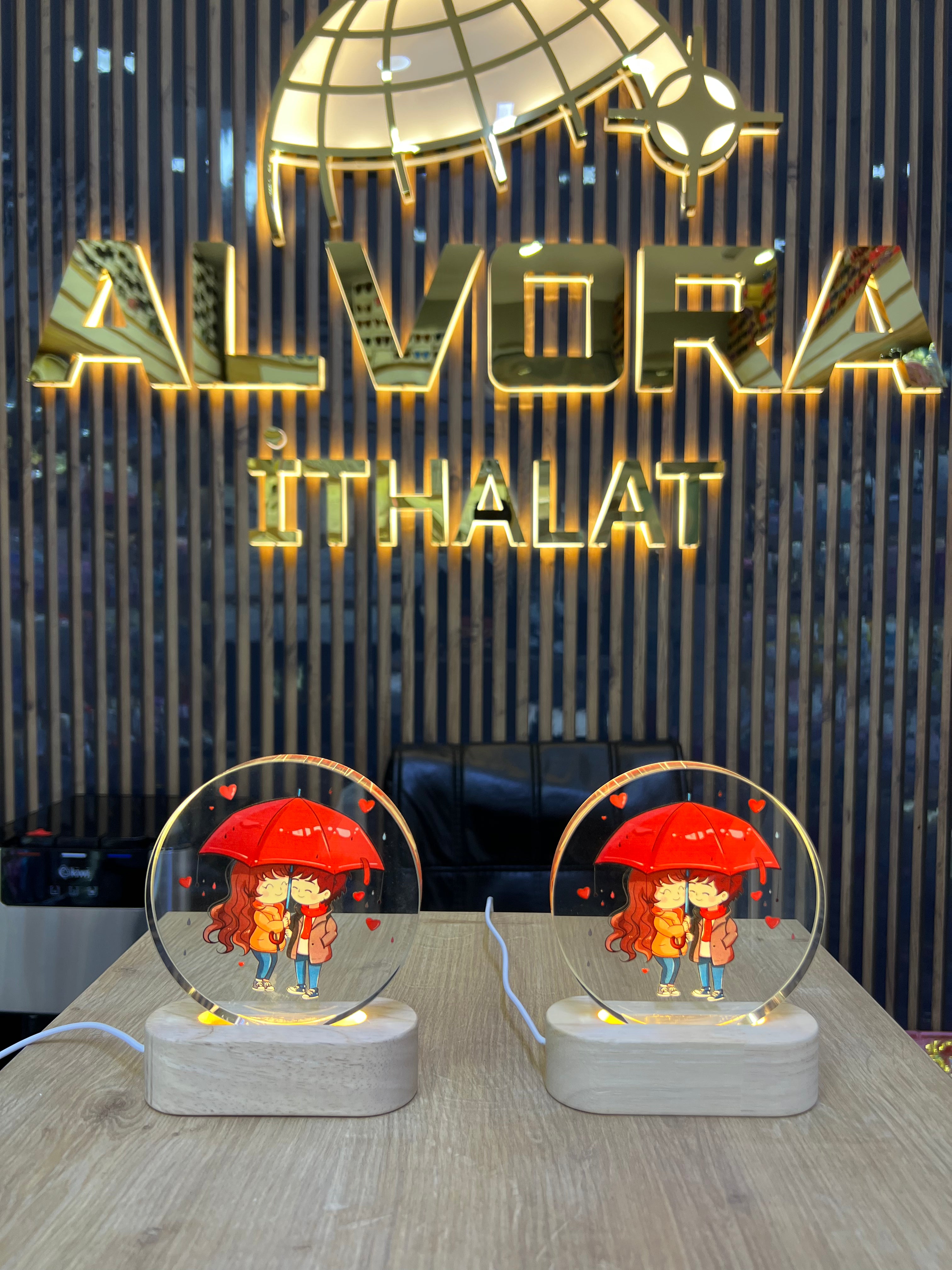 3D AKRİLİK SEVGİLİ LAMBA *60 ALV - 570
