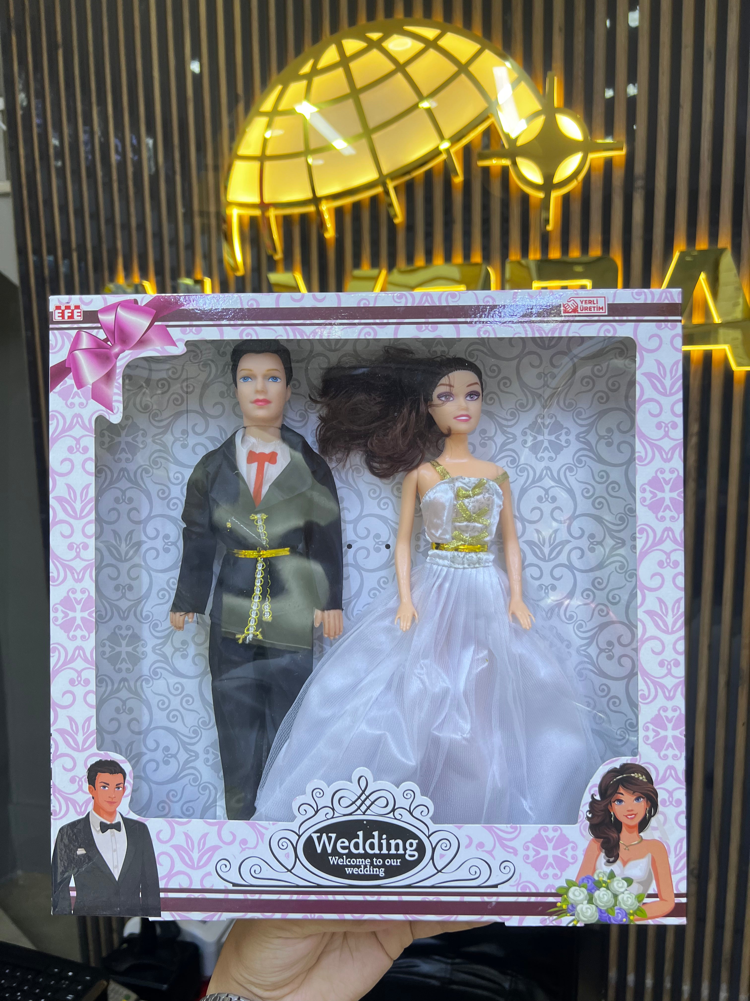 WEDDİNG GELİN DAMAT BEBEK ALV-248