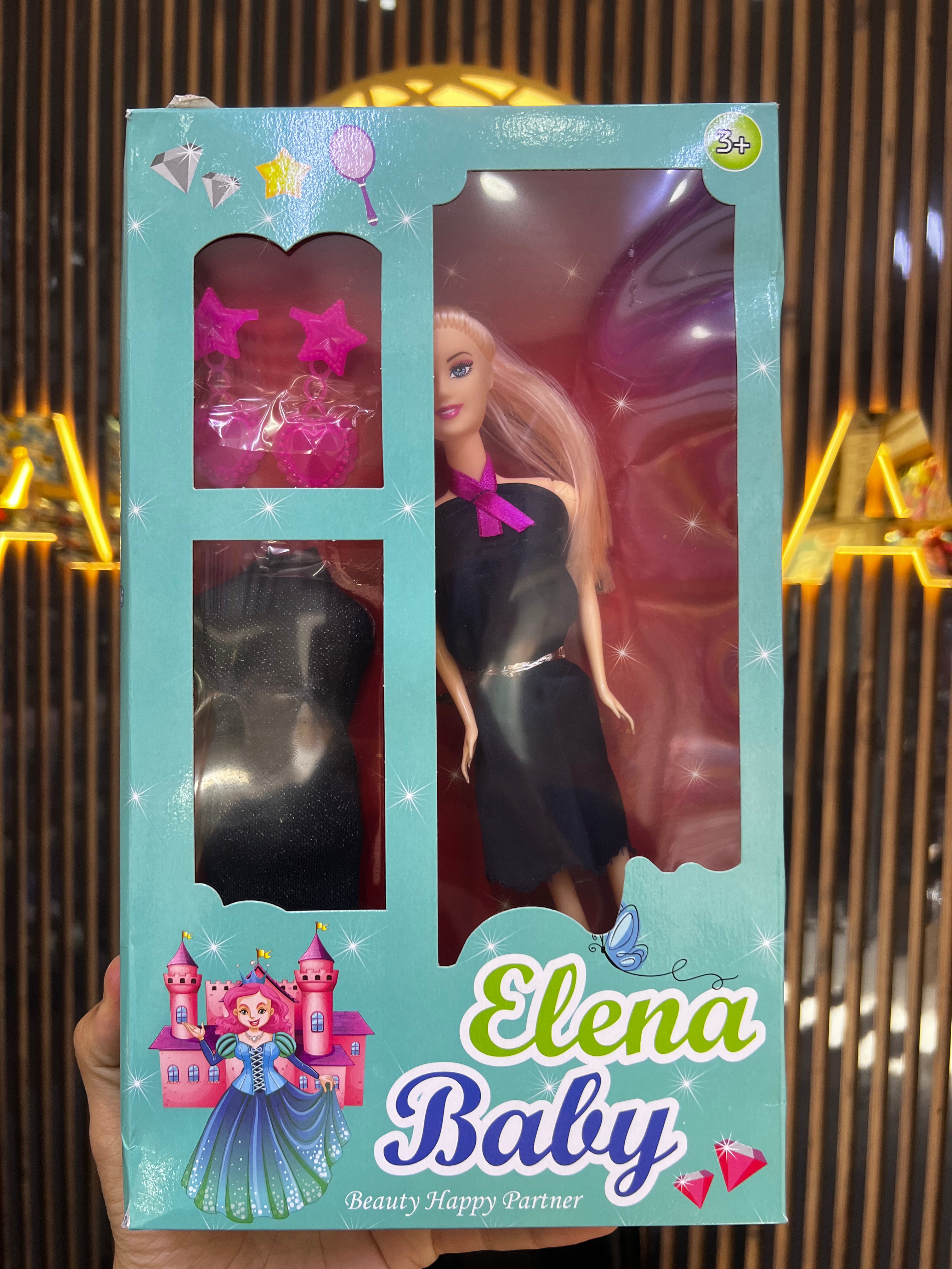ELENA YEDEK ELBİSELİ BEBEK ALV-912