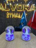 KAR KÜRESİ ORTA BOY IŞIKLI PÜSKÜRTMELİ *48 ALV - 026