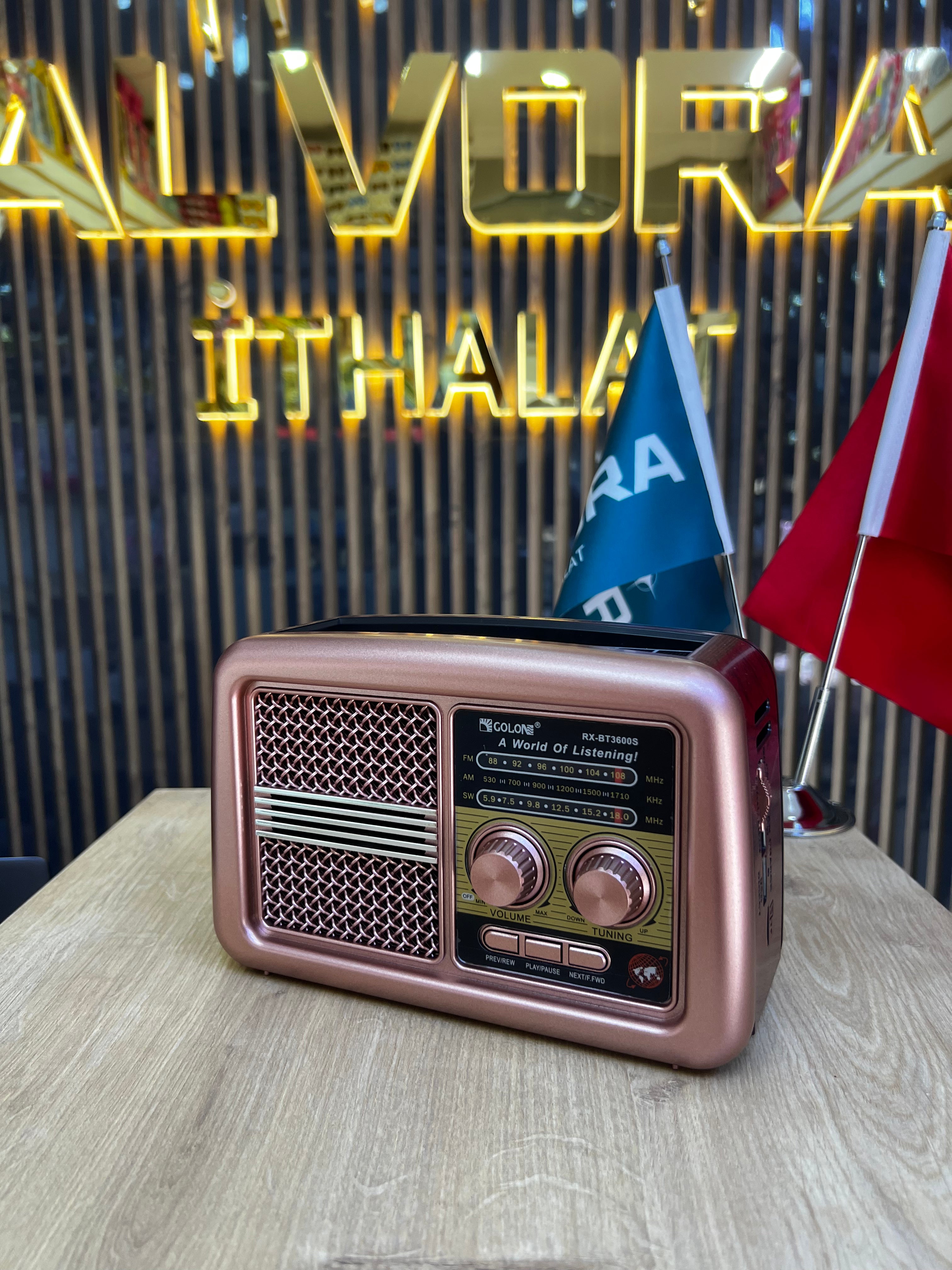 RADYO NOSTALJİK ESKİTME TASARIMLI *24 ALV -227