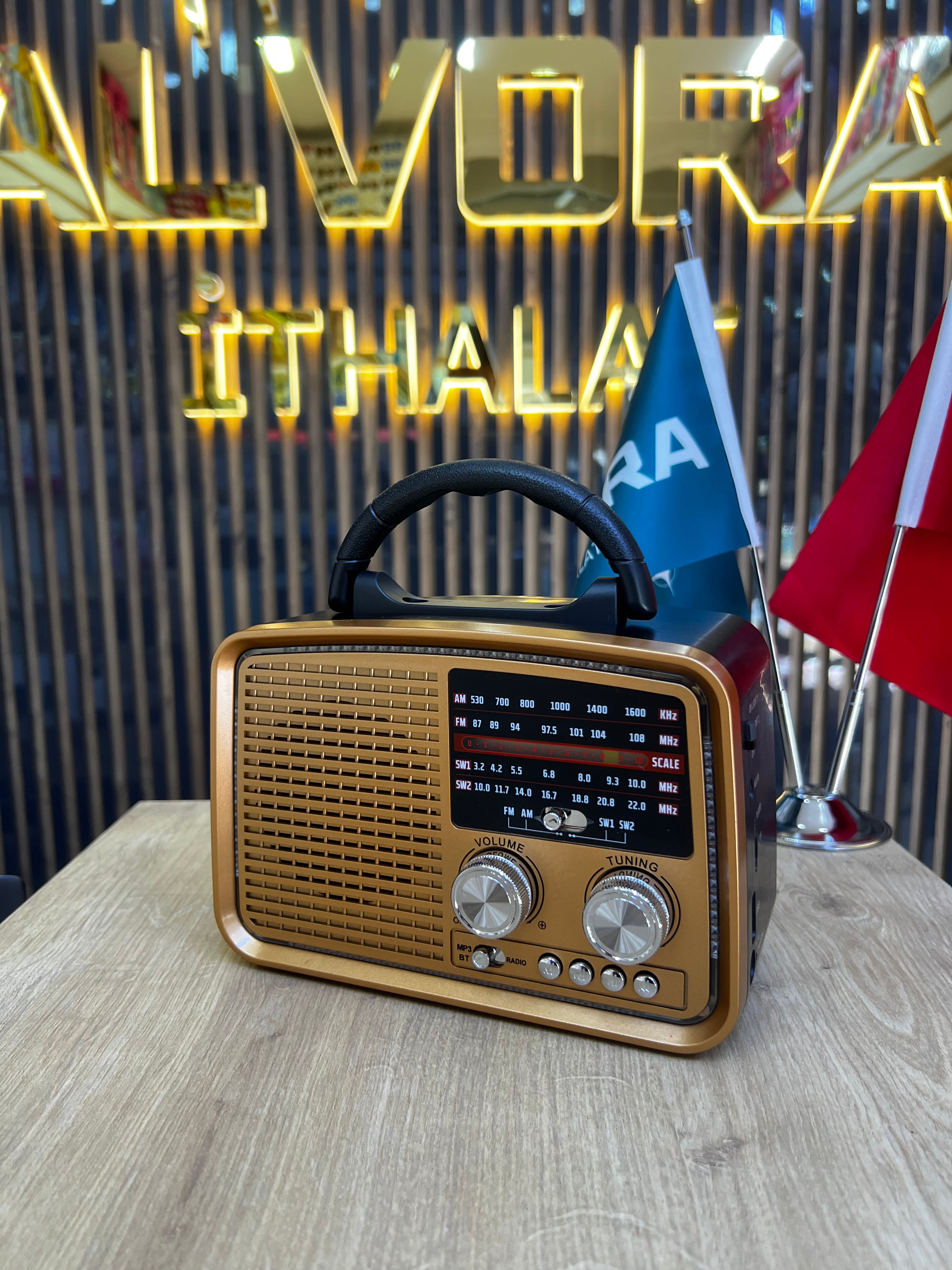 RADYO NOSTALJİK ESKİTME TASARIMLI *30 ALV -228