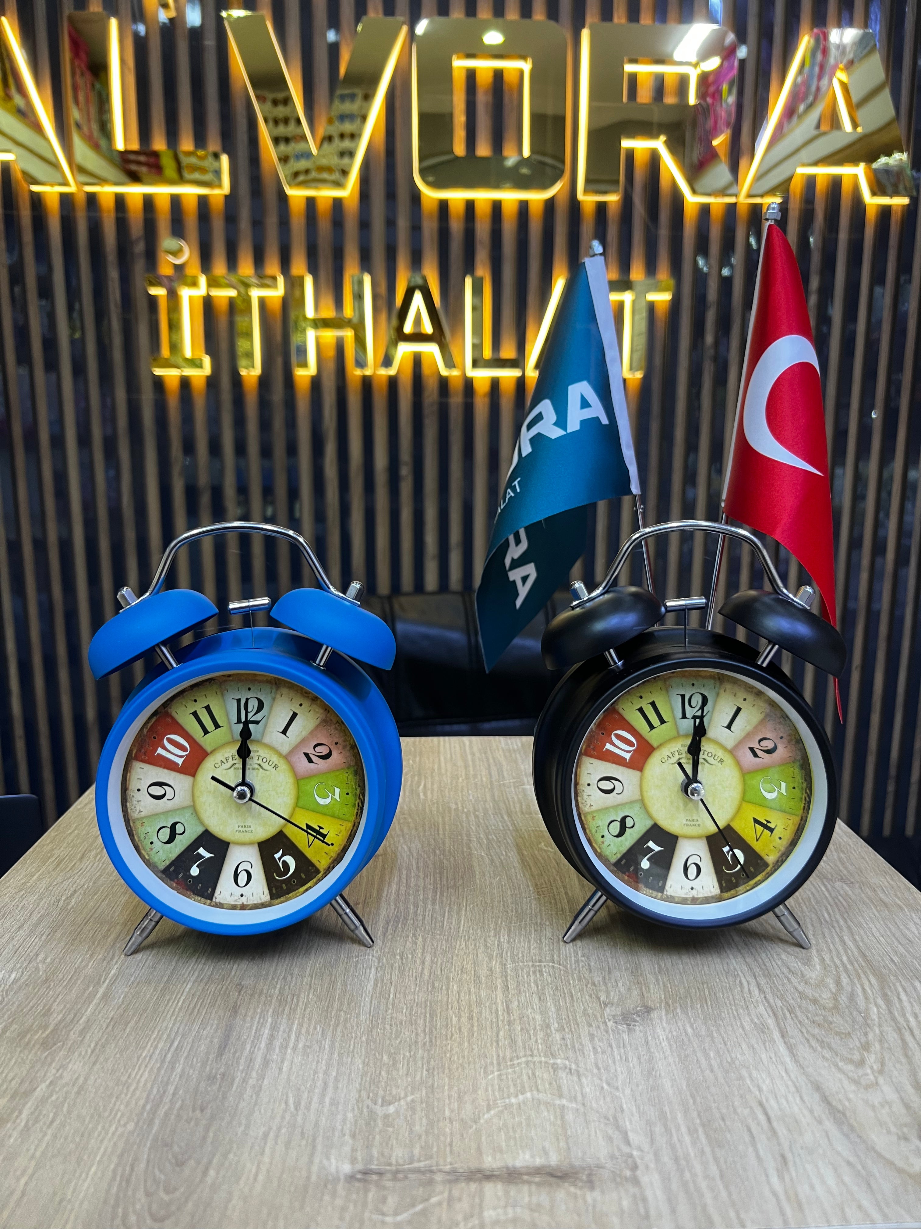 MASA SAATİ METAL BÜYÜK BOY *60 ALV - 176