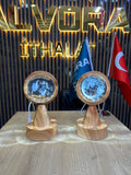 DEKORATİF DOKUNMATİK IŞIKLI FİGÜRLÜ KÜRE BÜYÜK BOY *36 ALV - 081