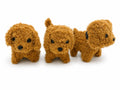 SEVİMLİ KÖPEK PELUŞ DOKULU PİLLİ *140 ALV-8