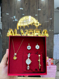 KOMBİN SET 5 PARÇA FULL ÇELİK SET ALV-K 174