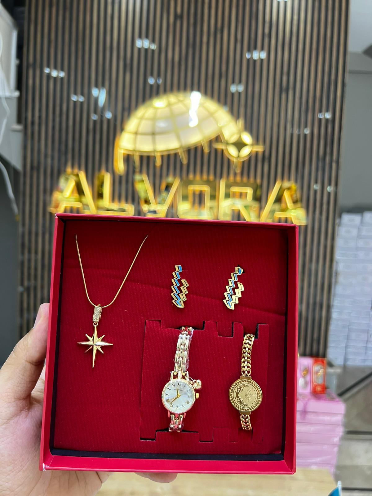 KOMBİN SET 5 PARÇA FULL ÇELİK SET ALV-K 174