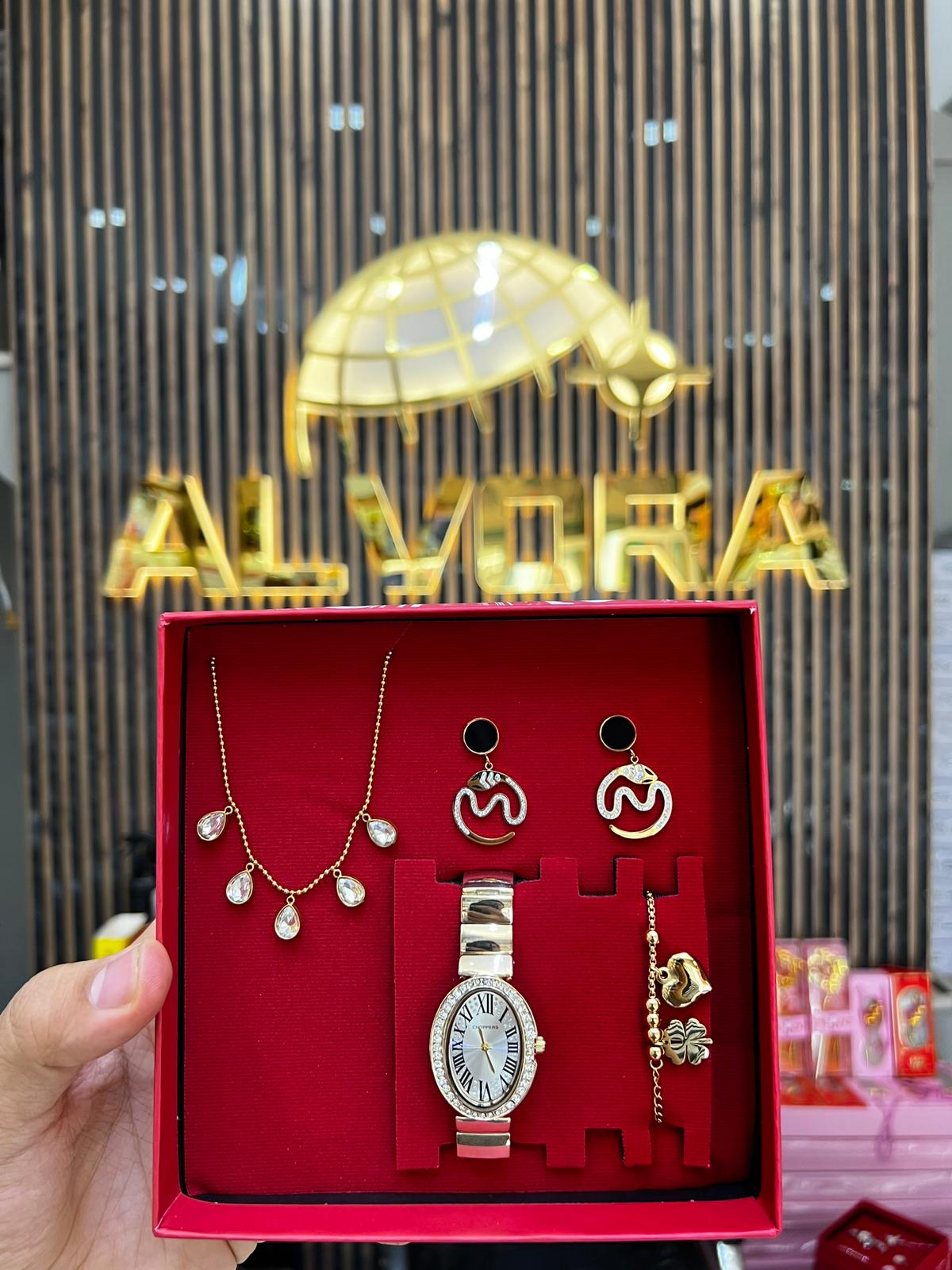 KOMBİN SET 5 PARÇA FULL ÇELİK SET ALV-K 174