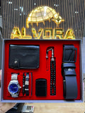 KOMBİN SET 7 PARÇA ÇELİK SAAT ALV-K 162