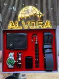 KOMBİN SET 7 PARÇA ÇELİK SAAT ALV-K 162