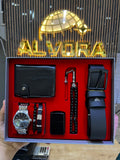 KOMBİN SET 7 PARÇA ÇELİK SAAT ALV-K 162