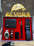 KOMBİN SET 7 PARÇA ÇELİK SAAT ALV-K 162