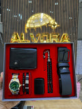 KOMBİN SET 7 PARÇA ÇELİK SAAT ALV-K 162