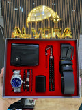 KOMBİN SET 7 PARÇA ÇELİK SAAT ALV-K 162