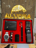 KOMBİN SET 7 PARÇA ÇELİK SAAT ALV-K 162