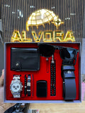 KOMBİN SET 8 PARÇA ÇELİK SAAT ALV-K 175