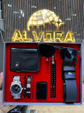 KOMBİN SET 8 PARÇA ÇELİK SAAT ALV-K 175