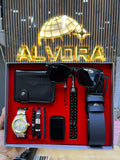 KOMBİN SET 8 PARÇA ÇELİK SAAT ALV-K 175