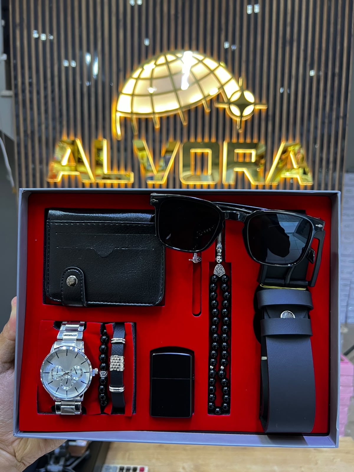 KOMBİN SET 8 PARÇA ÇELİK SAAT ALV-K 175