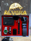 KOMBİN SET 8 PARÇA ÇELİK SAAT ALV-K 175