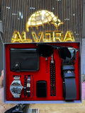 KOMBİN SET 8 PARÇA ÇELİK SAAT ALV-K 175
