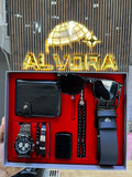 KOMBİN SET 8 PARÇA ÇELİK SAAT ALV-K 175
