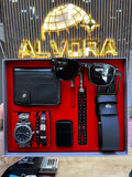 KOMBİN SET 8 PARÇA ÇELİK SAAT ALV-K 175
