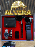 KOMBİN SET 8 PARÇA ÇELİK SAAT ALV-K 175