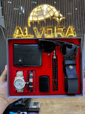 KOMBİN SET 8 PARÇA ÇELİK SAAT ALV-K 175