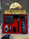 KOMBİN SET 8 PARÇA ÇELİK SAAT ALV-K 175