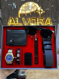 KOMBİN SET 8 PARÇA ÇELİK SAAT ALV-K 175