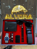 KOMBİN SET 8 PARÇA ÇELİK SAAT ALV-K 175