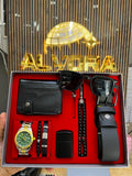 KOMBİN SET 8 PARÇA ÇELİK SAAT ALV-K 175