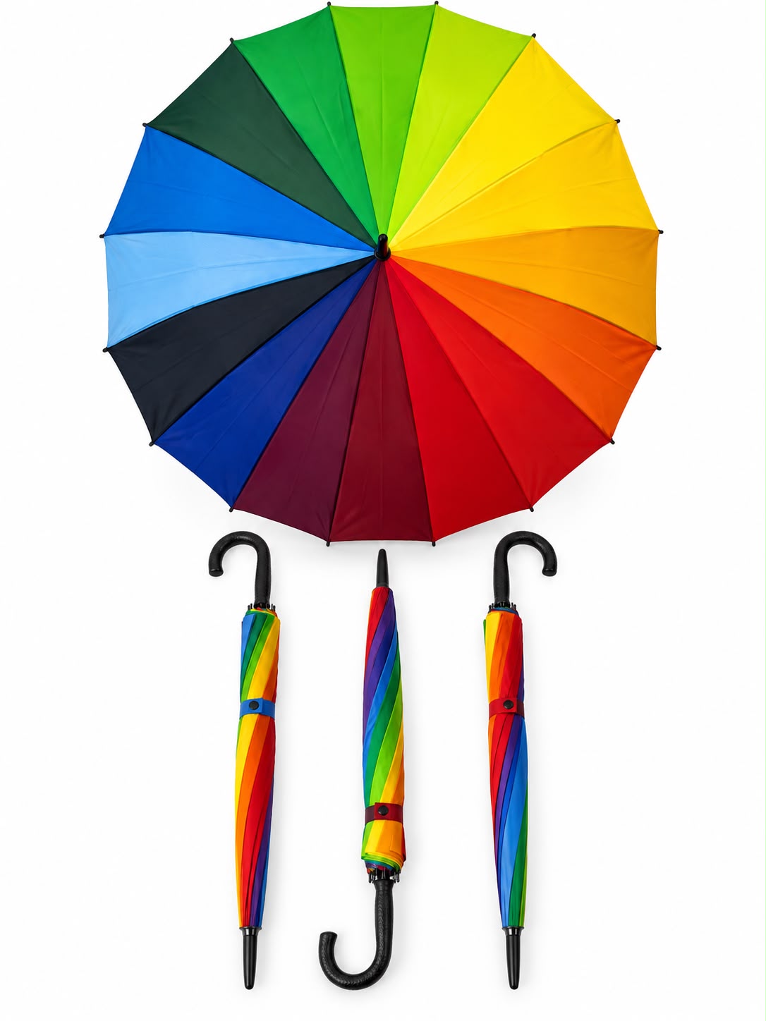 ŞEMSİYE 16 TEL GÖKKUŞAĞI *60 ALV-557